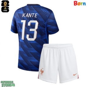 Frankrig Kante #13 Replika Babytøj Hjemmebanesæt Børn VM 2026 Kortærmet (+ Korte bukser)